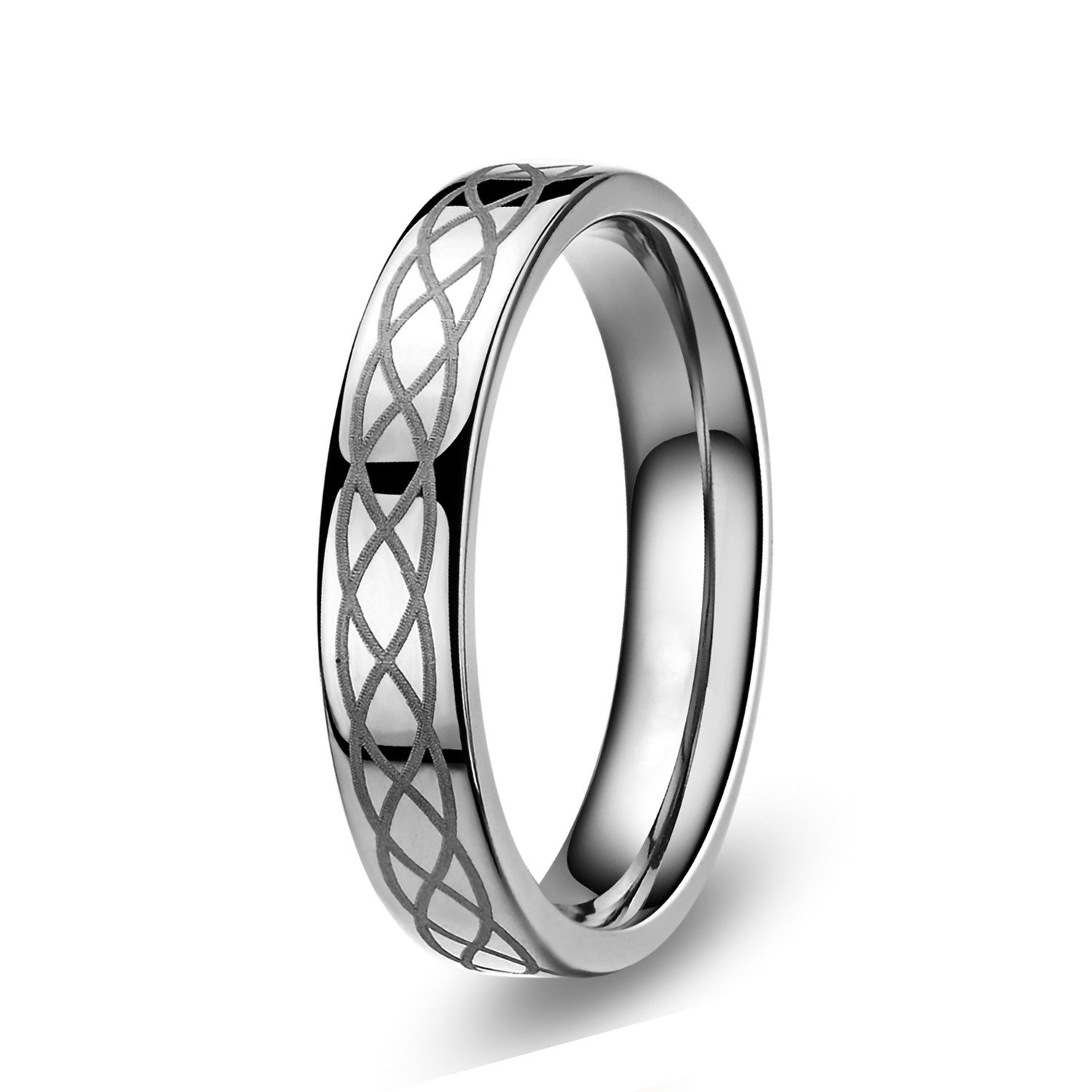 Titanium Infinity Ring Mens And Womens Promise Rings Findurings 6072